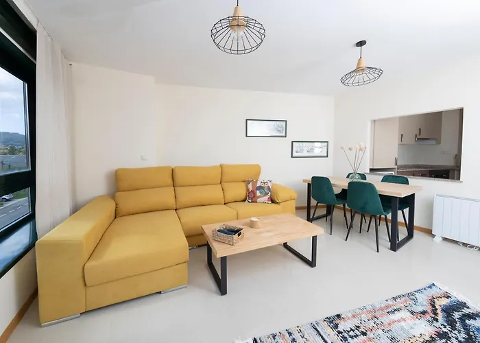 Apartamento Centola Playa De Langosteira En Finisterre Con Vistas Al Mar